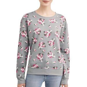 3/$30 Fleece Sweatshirt, Floral Print